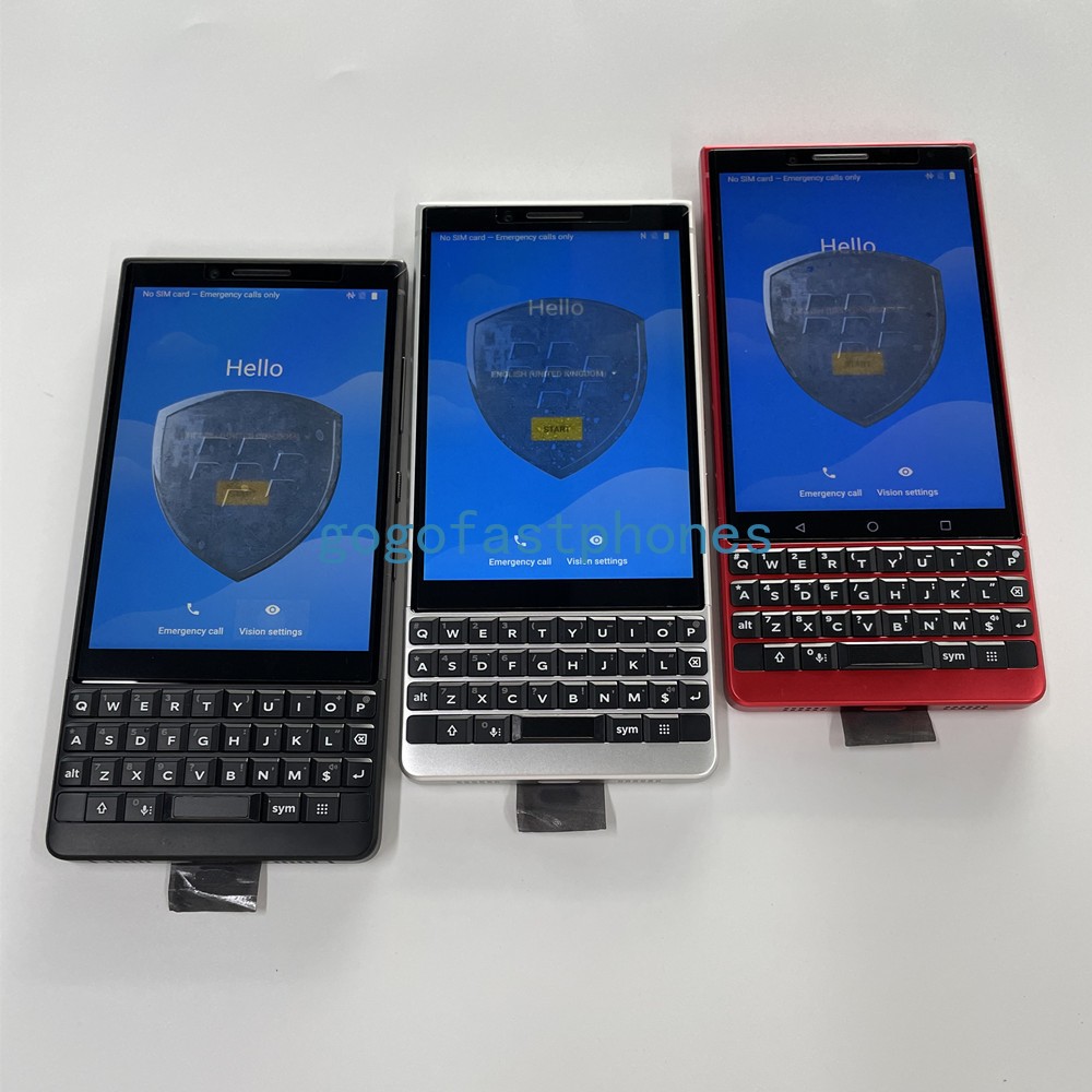 BlackBerry KEY2 Single or Dual SIM 64GB Unlocked 3500mAh New Sealed Smartphone