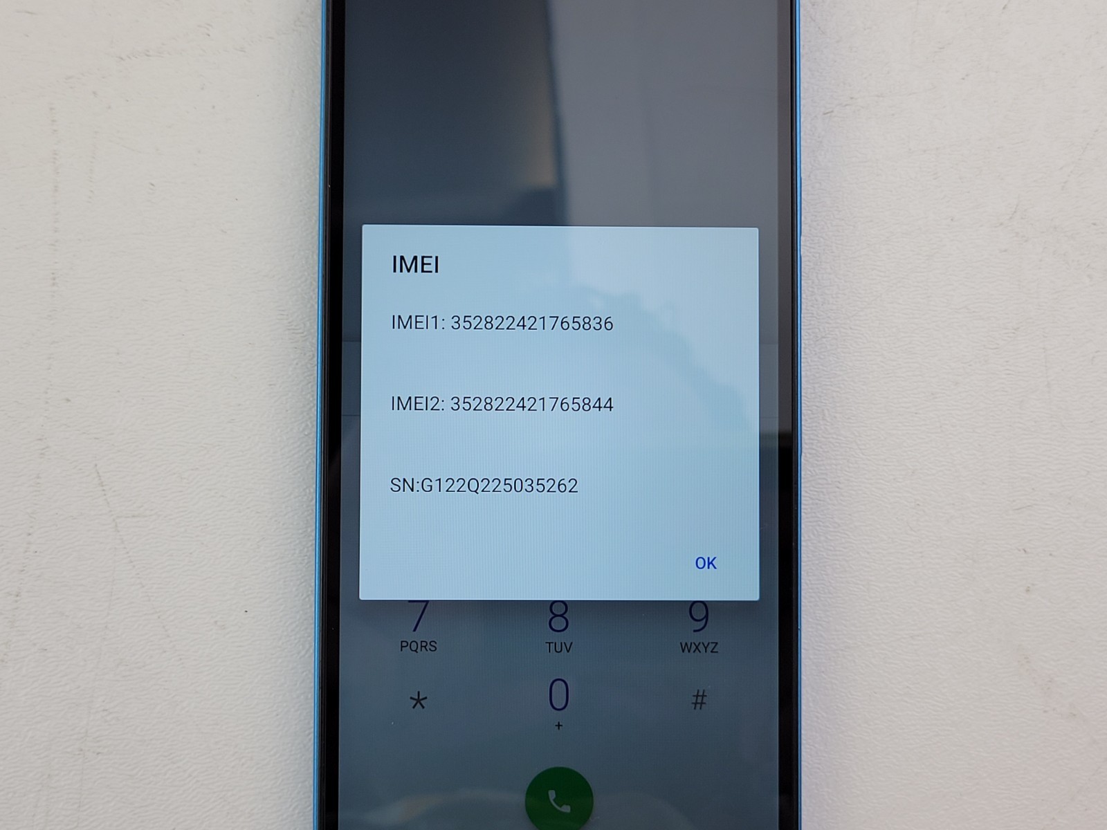 UMIDIGI G1 (MP08) 32GB – Blue (GSM Unlocked) Dual SIM Smartphone – H6115