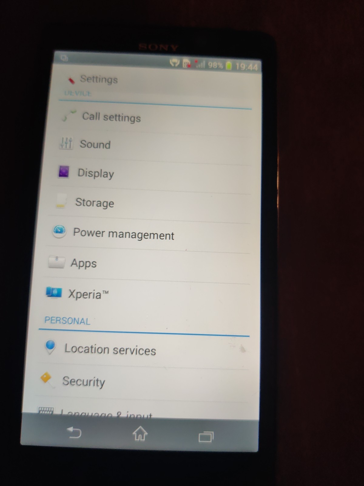 Sony Xperia T LT30P Unlocked Android SmartPhone 4.5″ NFC Original 3G Wifi