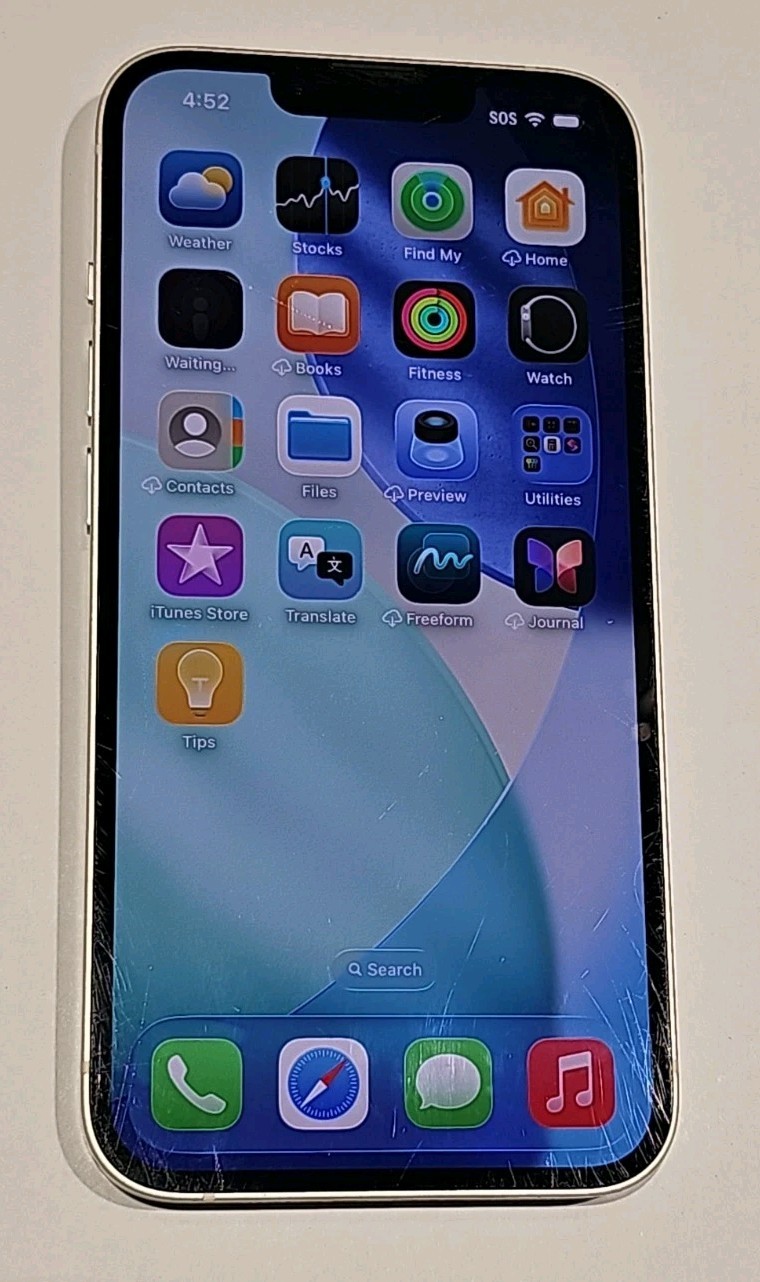 Unlocked Apple iPhone 14 A2649 128GB Starlight Battery @ 79% – Please READ!!