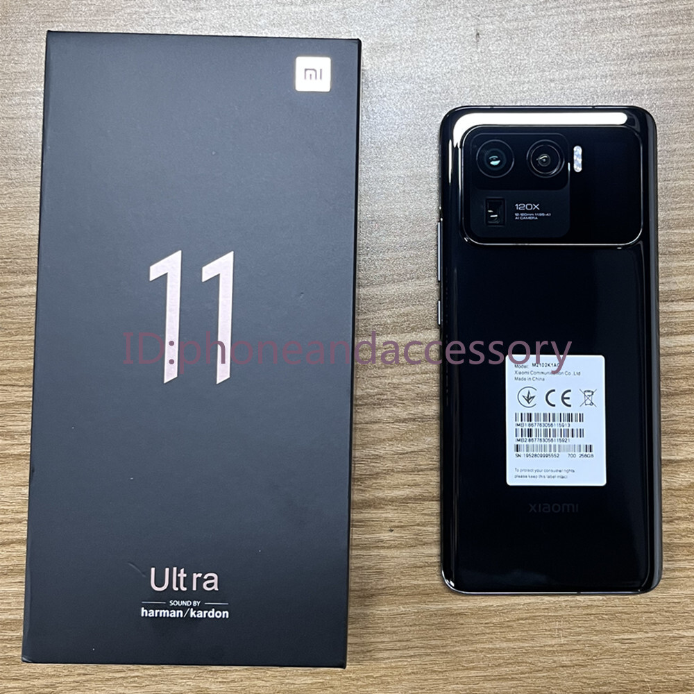 Unlocked Xiaomi Mi 11 Ultra 5G 256/512GB Dual SIM 6.81″ 50MP 5000mAh M2102K1G