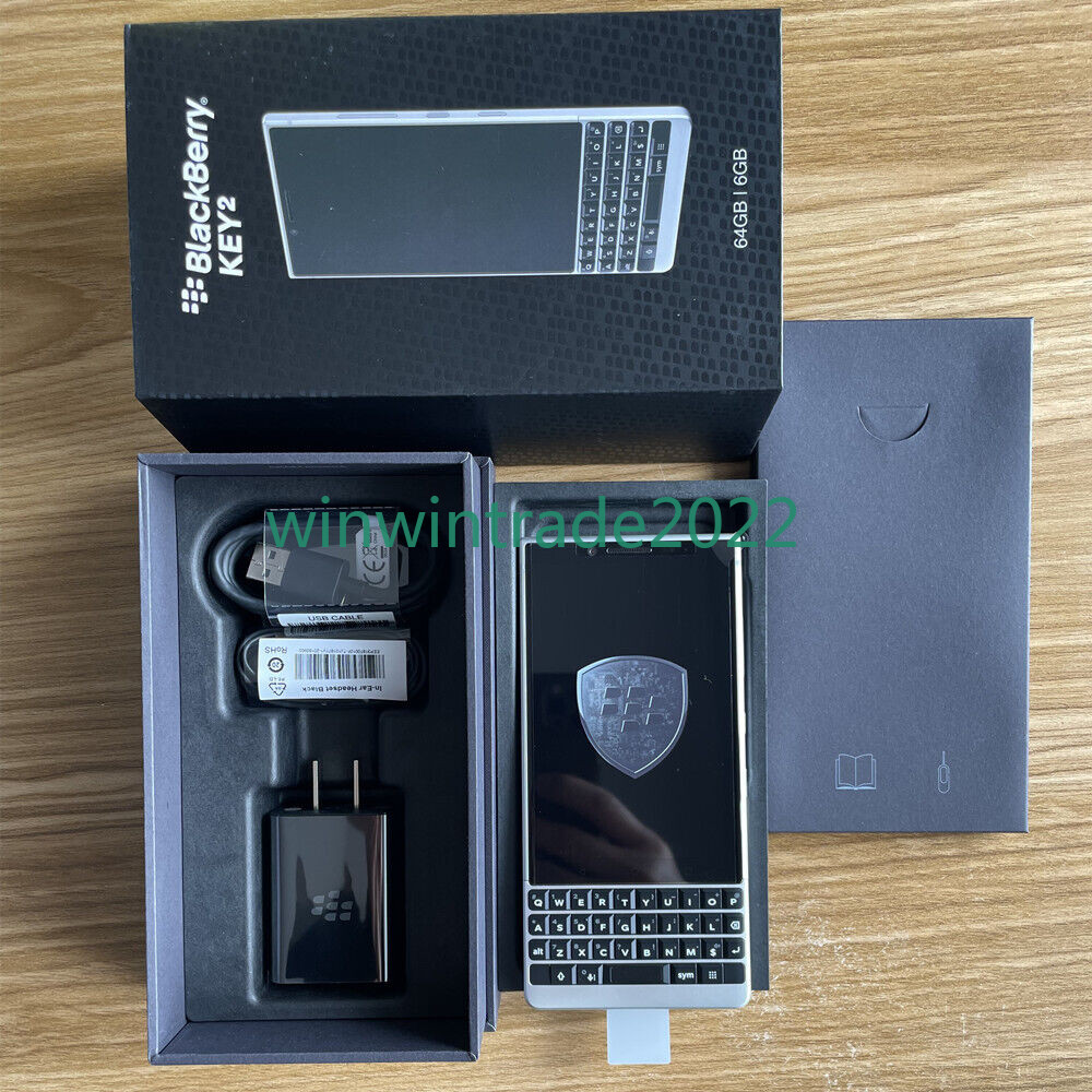 BlackBerry KEY2 Single/Dual SIM 64GB/128GB Unlocked 3500mAh NewSealed Smartphone
