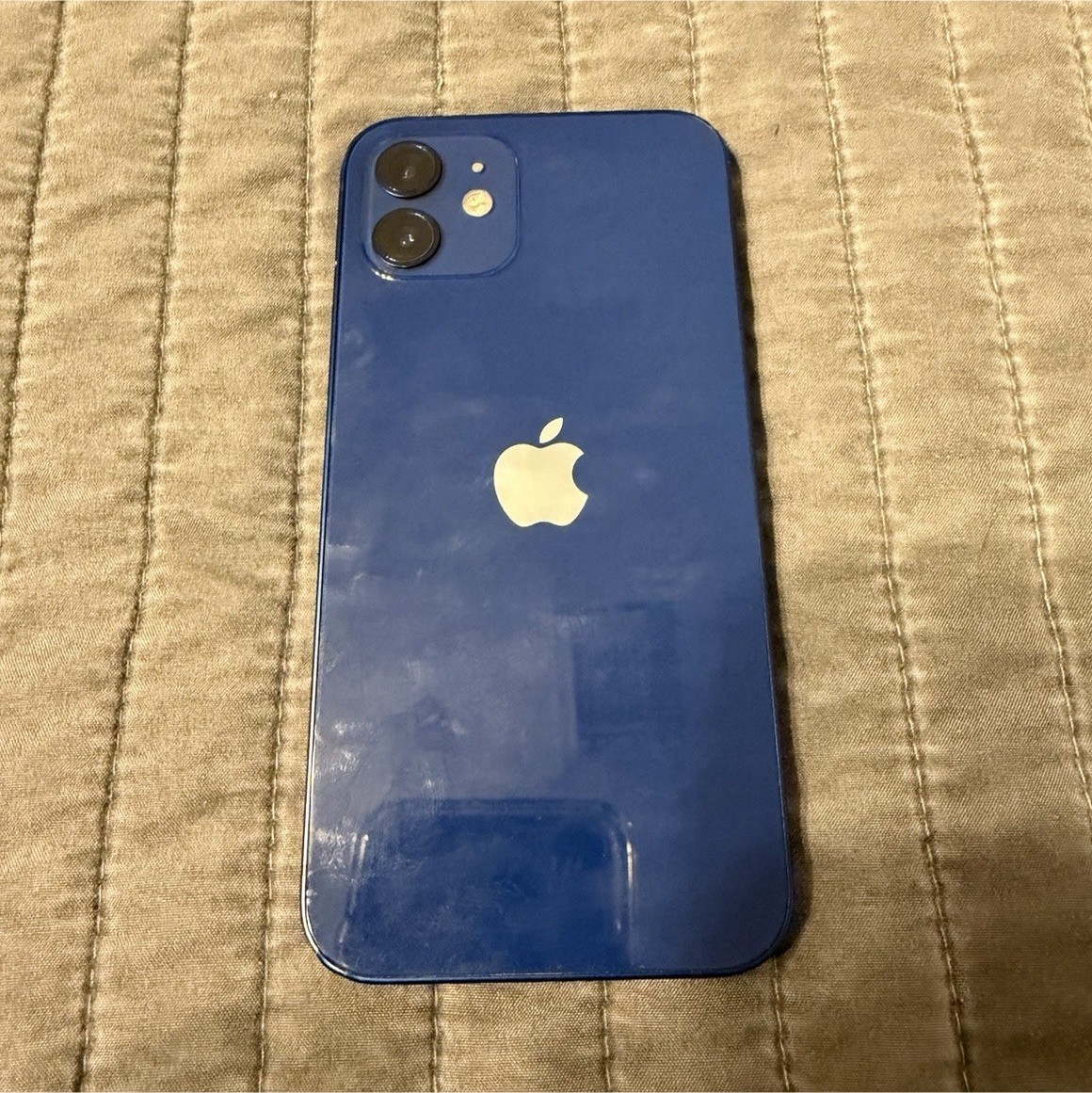 USED Apple iPhone 12 128GB Blue Bar Style 12MP Camera iOS Model MGHF3LL/A