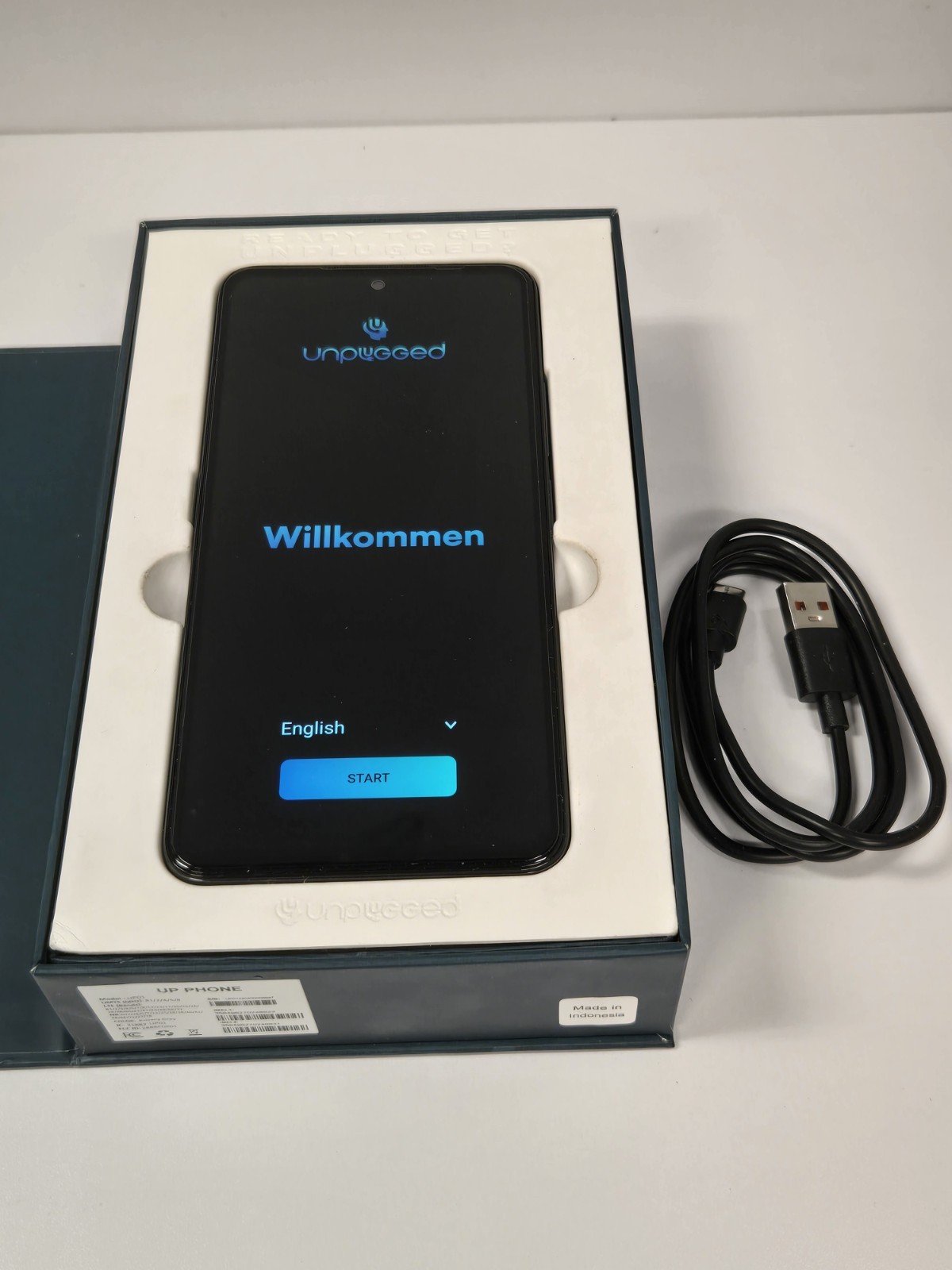 Unplugged UP Phone 256GB Unlocked Privacy Phone Open Box