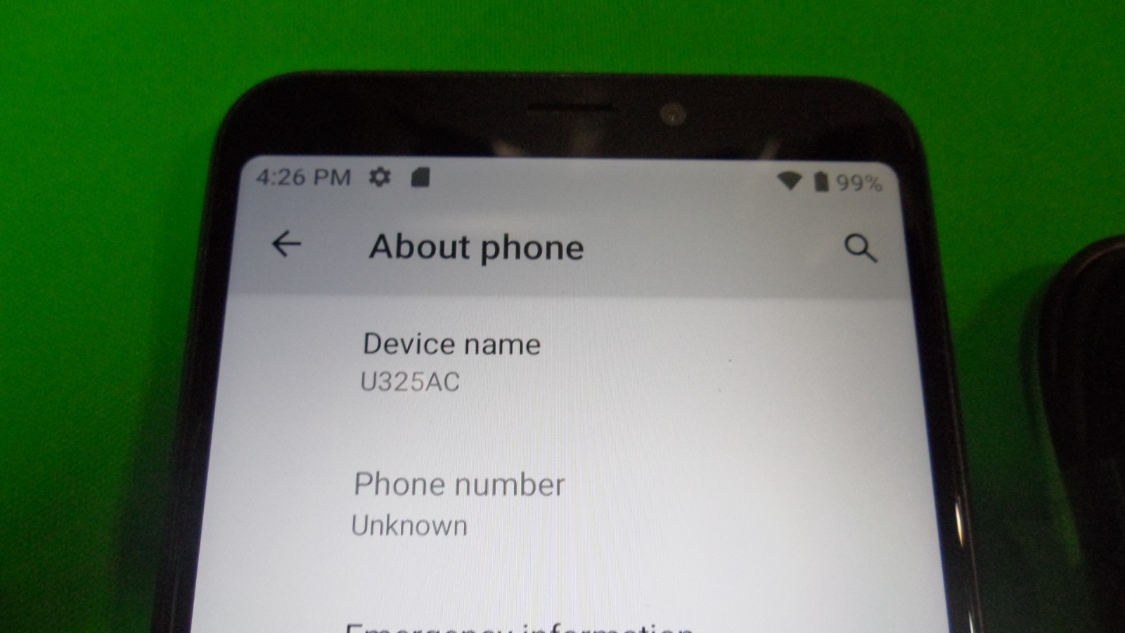 Cricket Tinno Icon 2 U325AC 16GB Android 4G LTE Smart Phone-BLUE