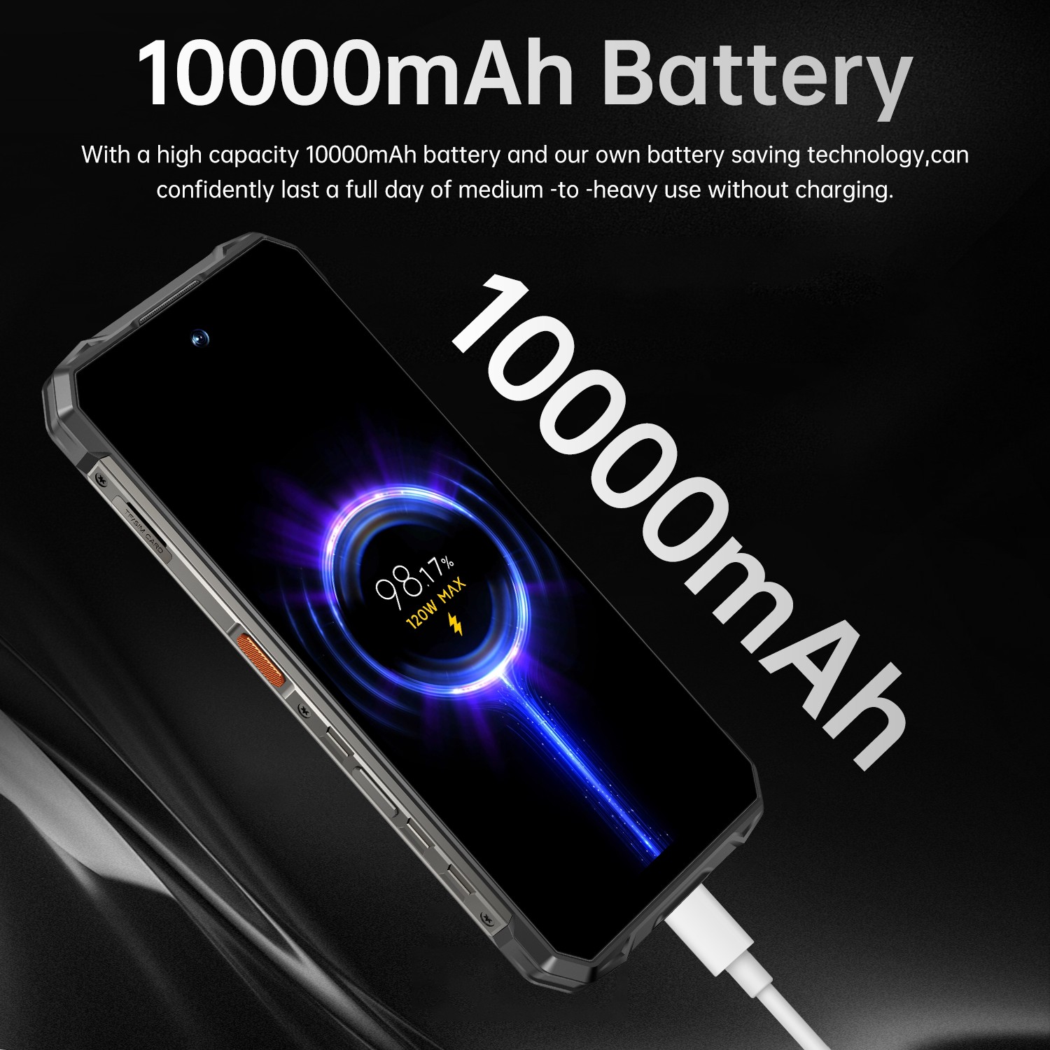 Rugged Smartphone R16 Pro MAX 12GB+256G Dual Sim 5G Unlocked Cell Phone 10000mAh
