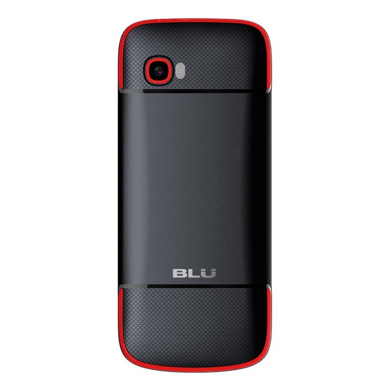 BLU Jenny TV 2.8 T276T|Unlocked GSM Dual SIM Cell Phone|w/ 1.3MP|Camera|BlackRed