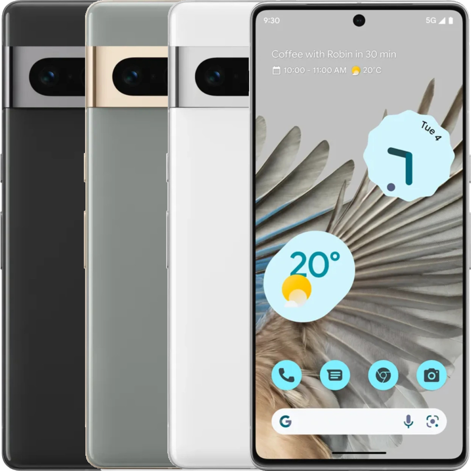 Unlocked Google Pixel 7 Pro 5G 128GB/256GB 6.7″ Hazel/Obsidian/Snow New Sealed