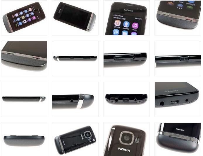 Nokia asha 311 3110 RM-714 touch screen 3.15MP 3G WIFI FM radio Bluetooth