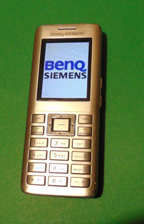 CELLPHONE – BENQ – SIEMENS S68 – WORKING + BOX, CD-MANUAL