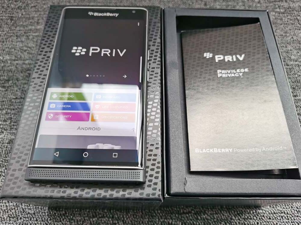 BlackBerry Priv Unlocked 4G 32GB Android Slide-out Keyboard Cellphone New Sealed