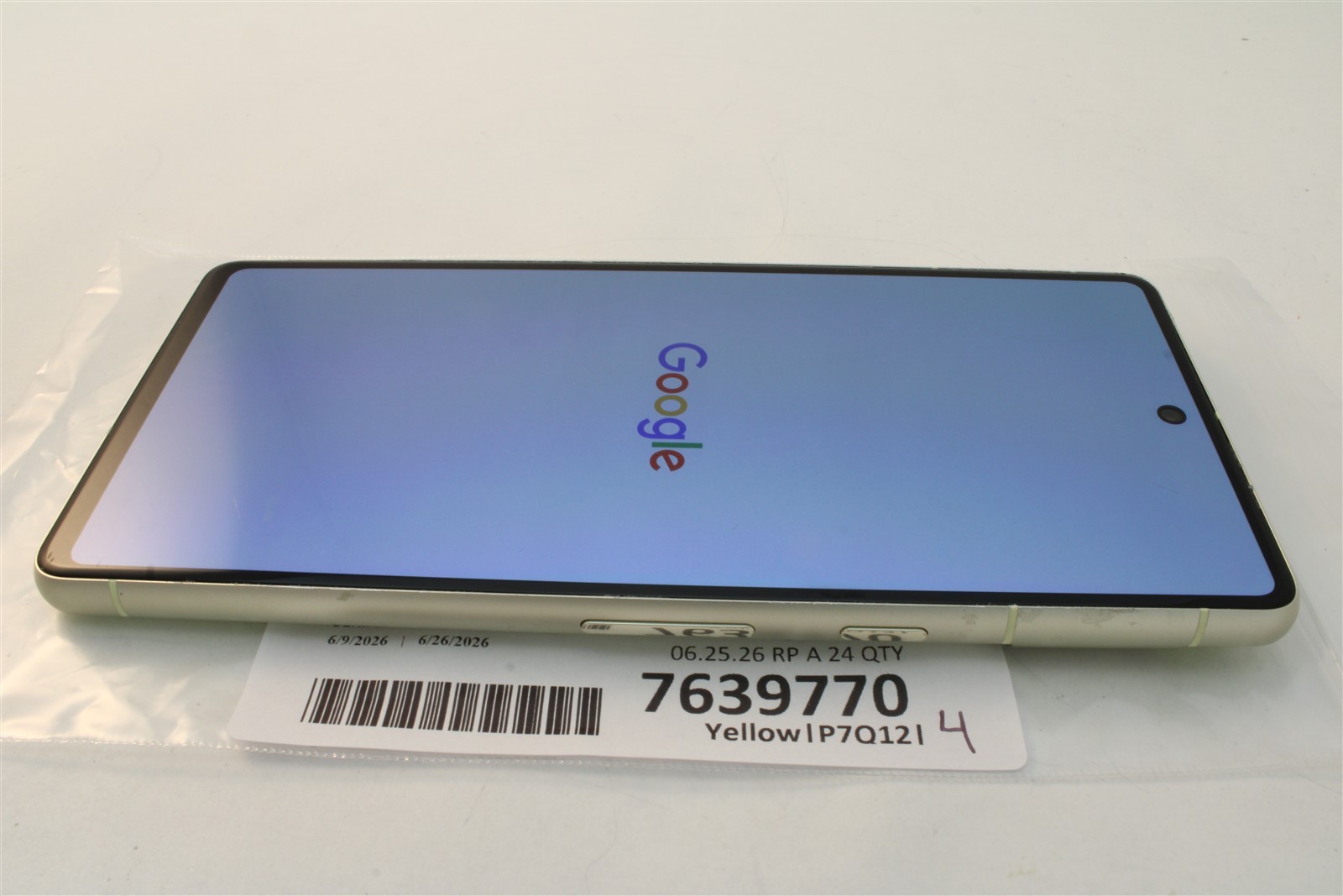 Google Pixel 7 Yellow Factory Unlocked ATT TMobile Verizon Unlockable BL 7639770