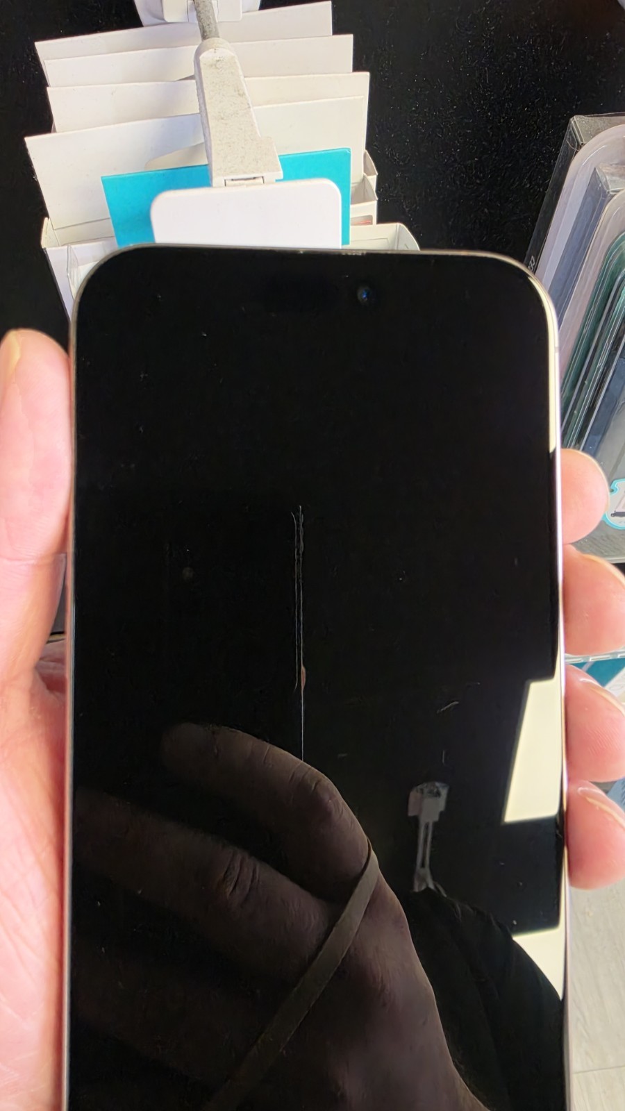 Apple iPhone 16 Pro Max – 256 GB – Desert Titanium (AT&T) – Good Condition