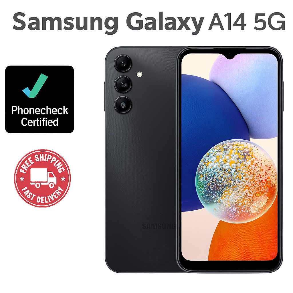 Samsung Galaxy A14 5G SM-A145U 64GB Unlocked Refurbished – EXCELLENT Condition