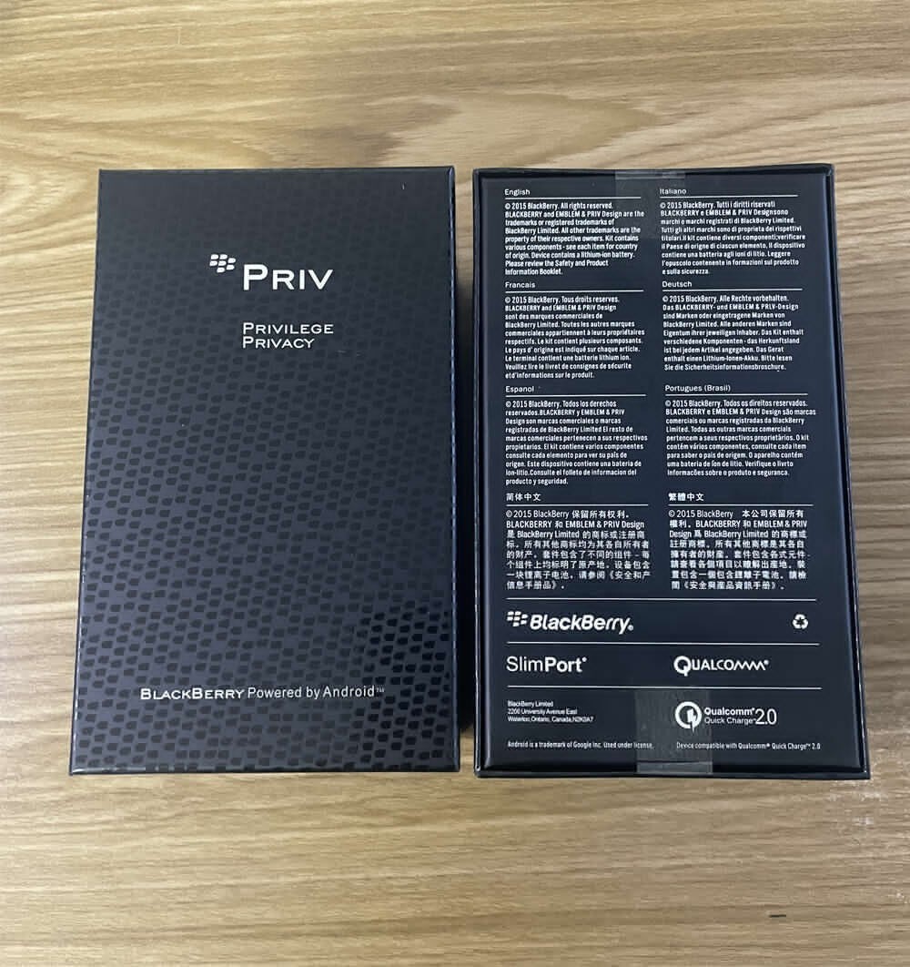 BlackBerry Priv STV100 32GB 18MP Slider 4G LTE Unlocked Android Smartphone