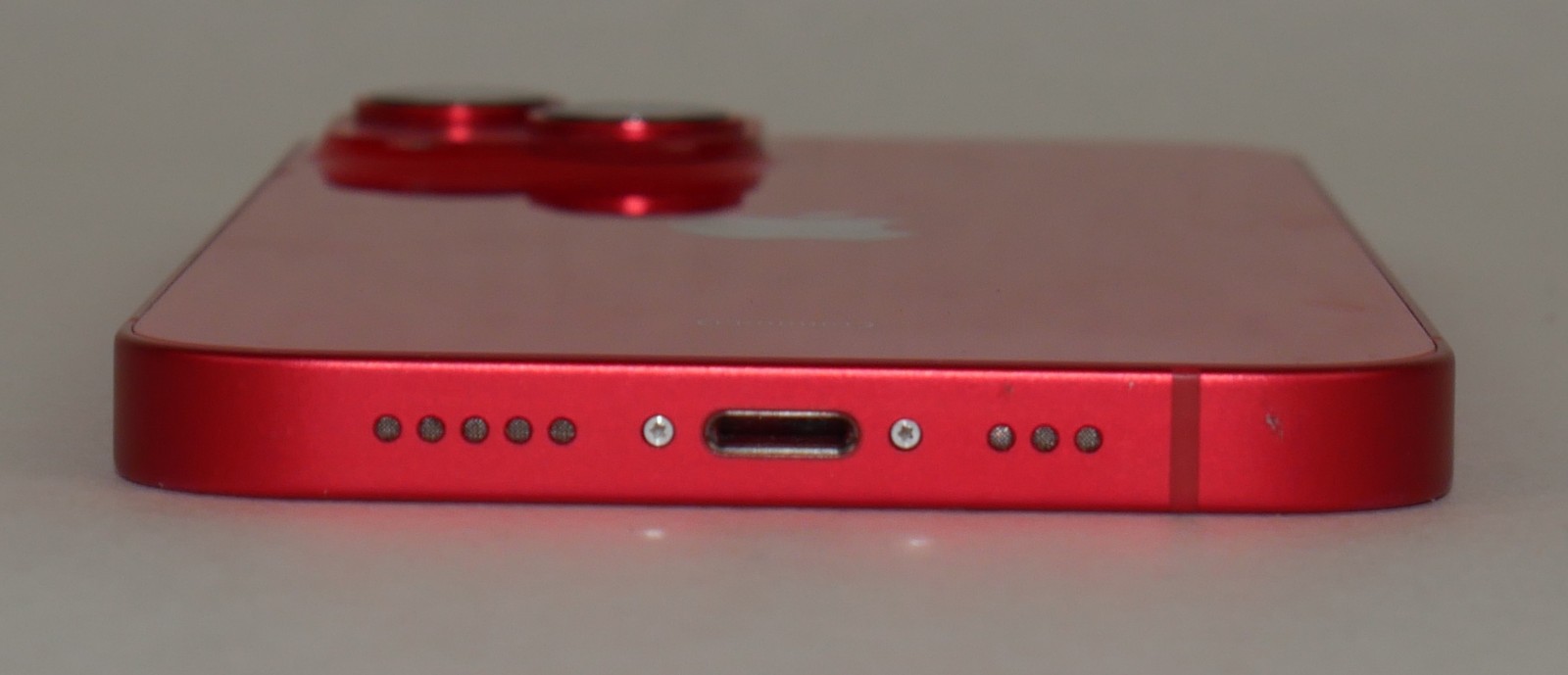 Apple IPHONE 14 A2649 128GB Red Unlocked MPV73 GRADE C NOSIM