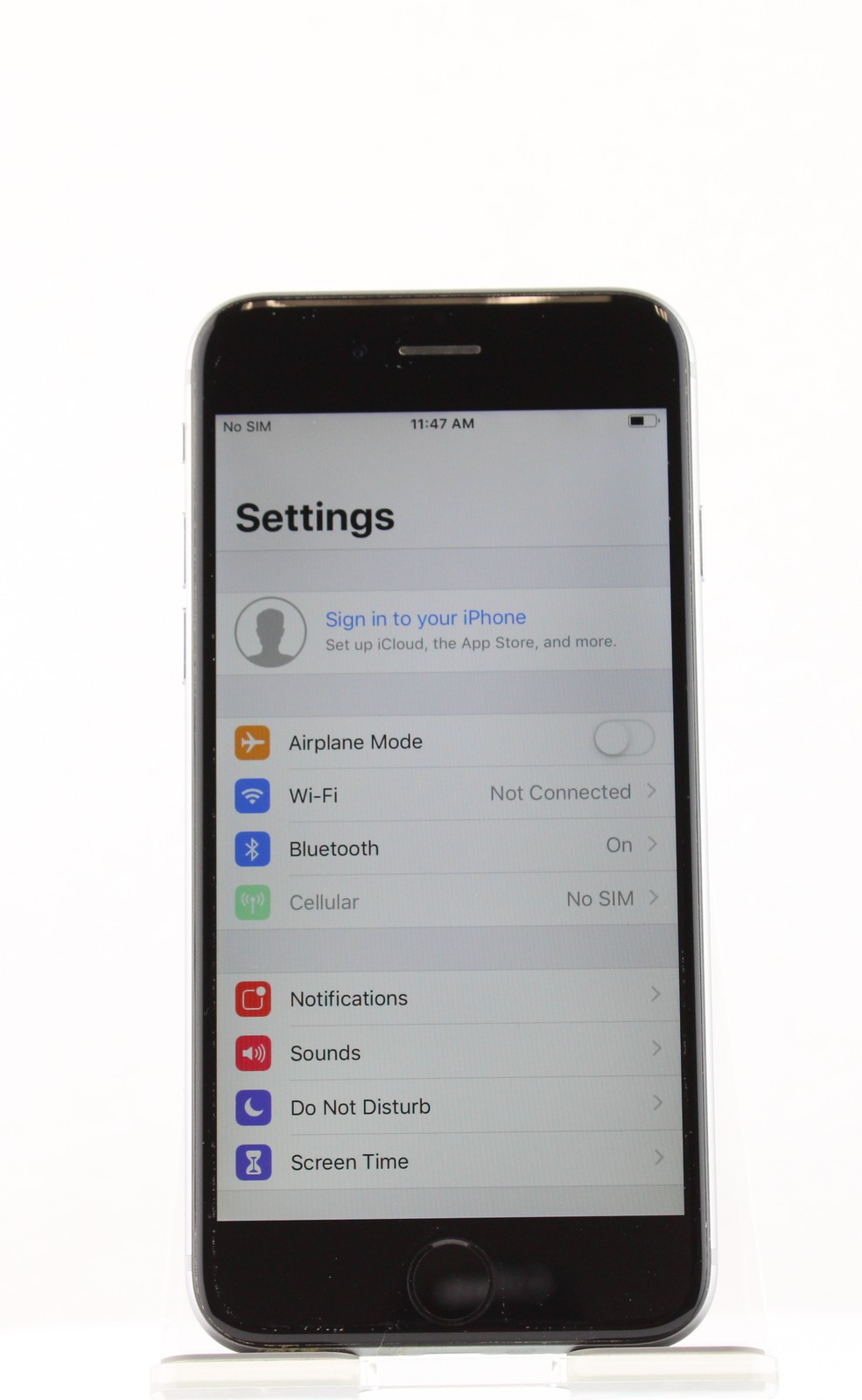 Apple iPhone 6 A1549 AT&T 128GB gray Good Shape