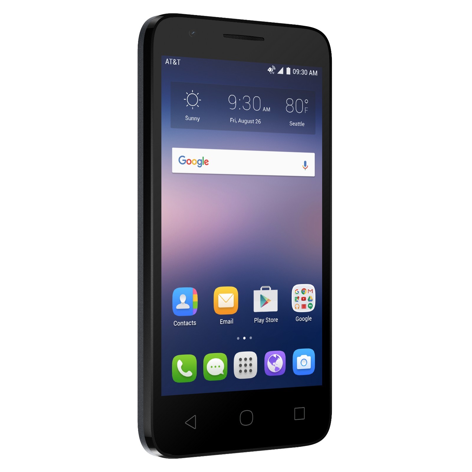 Alcatel IDEAL AT&T Prepaid GoPhone Android Smartphone (8GB/Dual-Cameras/microSD)