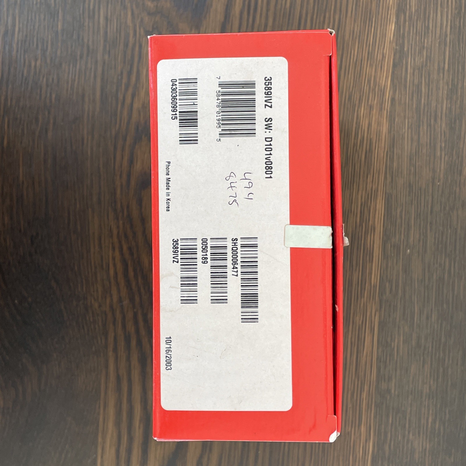 (2) Nokia 3589i CDMA – Box And User Manual, Accessories