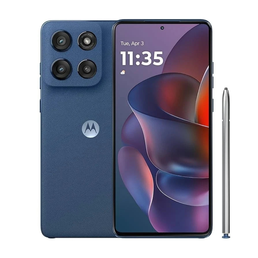 (NEW) Motorola Moto G Stylus 2025 – 128GB – Blue (T Mobile)
