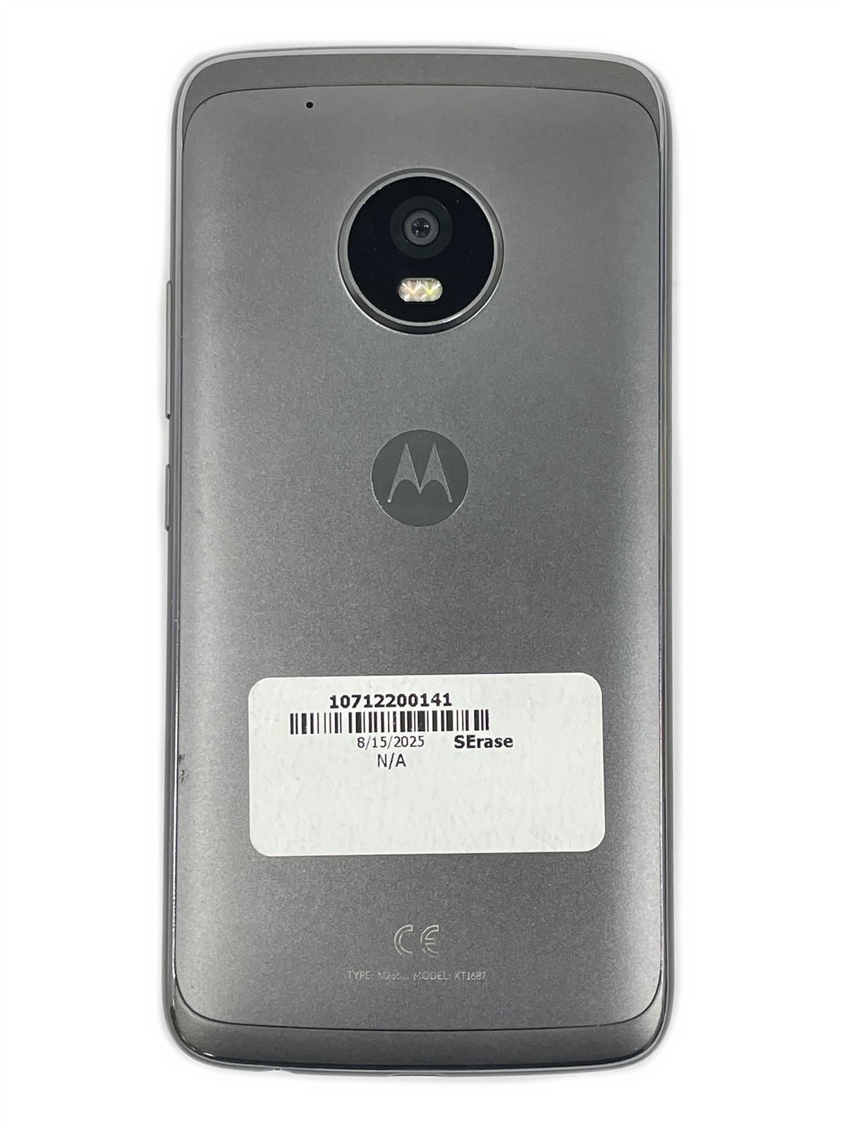 Lot of 2 Motorola Moto G5 Plus XT1687 32GB Lunar Grey – Unknown Carrier
