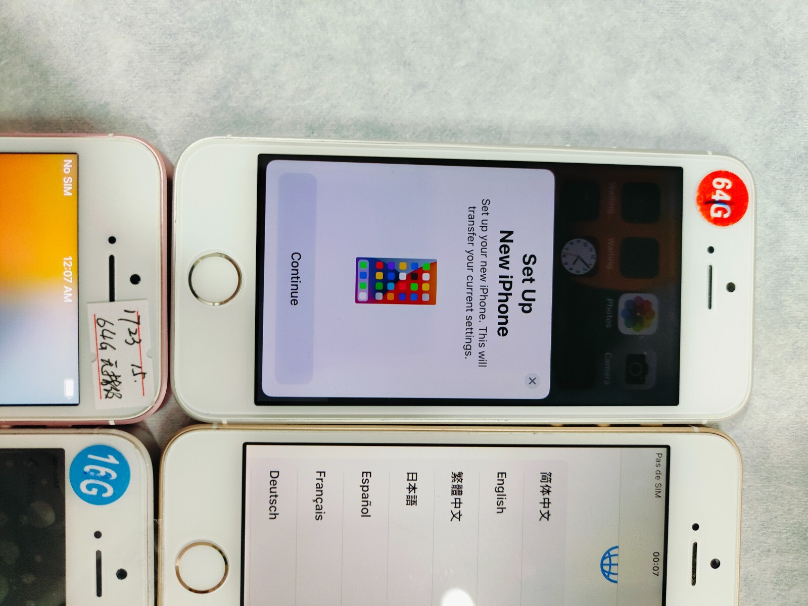 VERY GOOD Apple iPhone SE 2016 1st Gen (Unlocked) (CDMA + GSM) 16GB 32GB 64GB