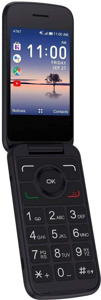 Alcatel SmartFlip 4G LTE Basic Flip Phone CRICKET GSM Unlocked (4052C)