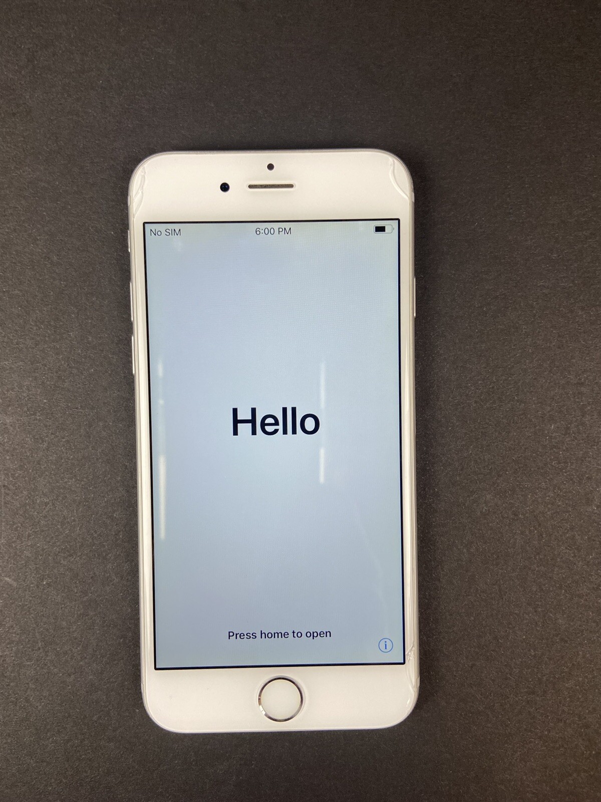 Apple iPhone 6 – 16GB – Silver AT&T A1549 (CDMA GSM)