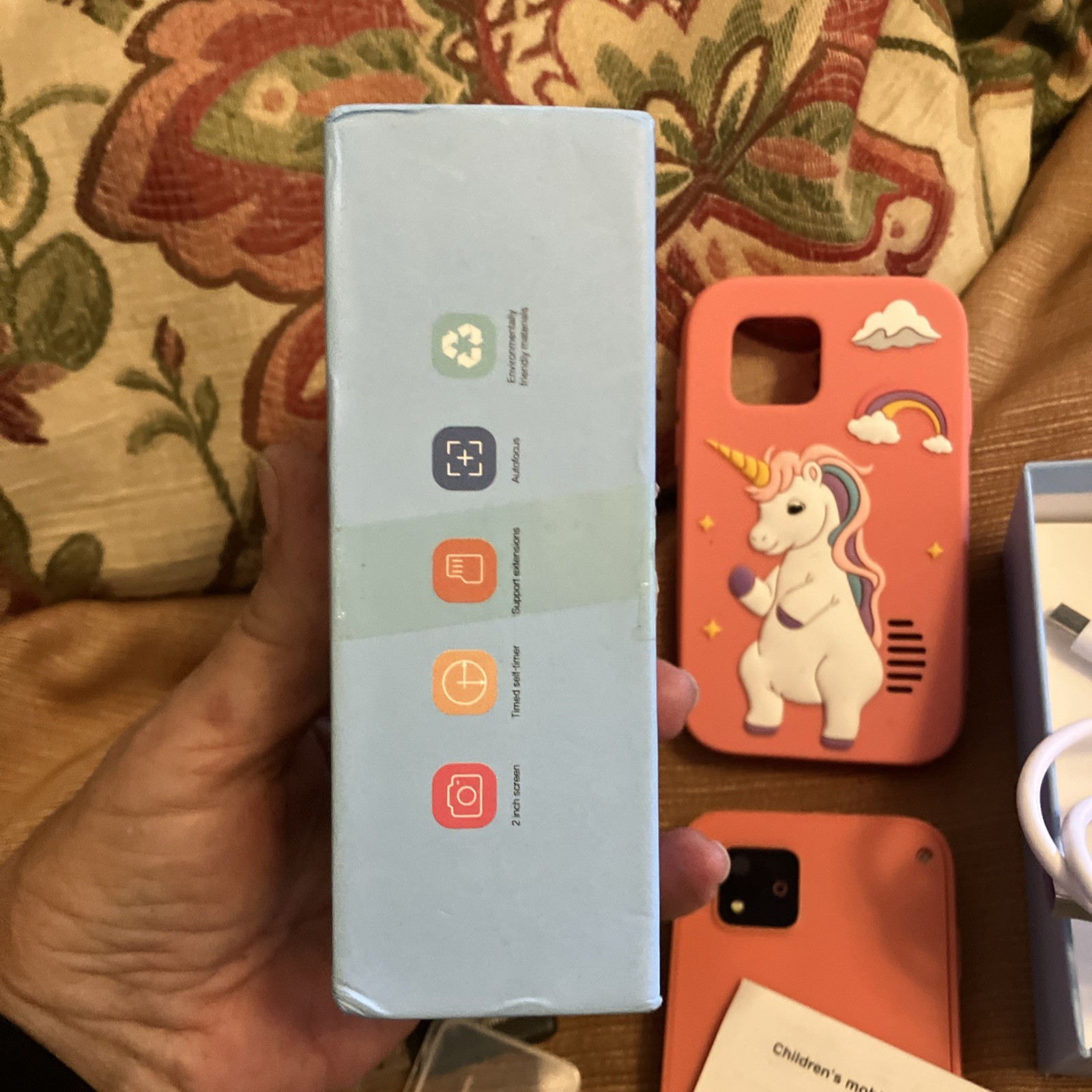 Kids Smart Phone, 4.5″x2.5″ size Kid Phones 3 up. New in Box