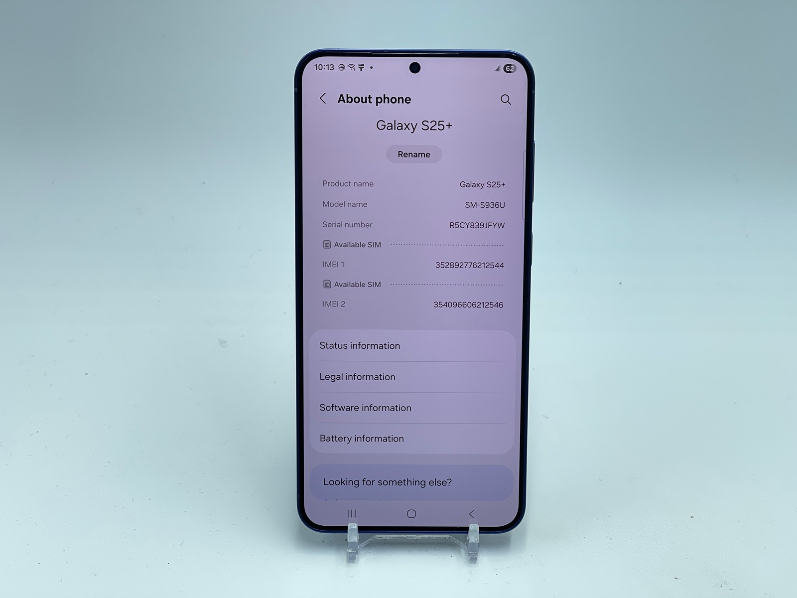 Samsung Galaxy S25+ 256GB SM-S936U (AT&T) Navy (E-0027)