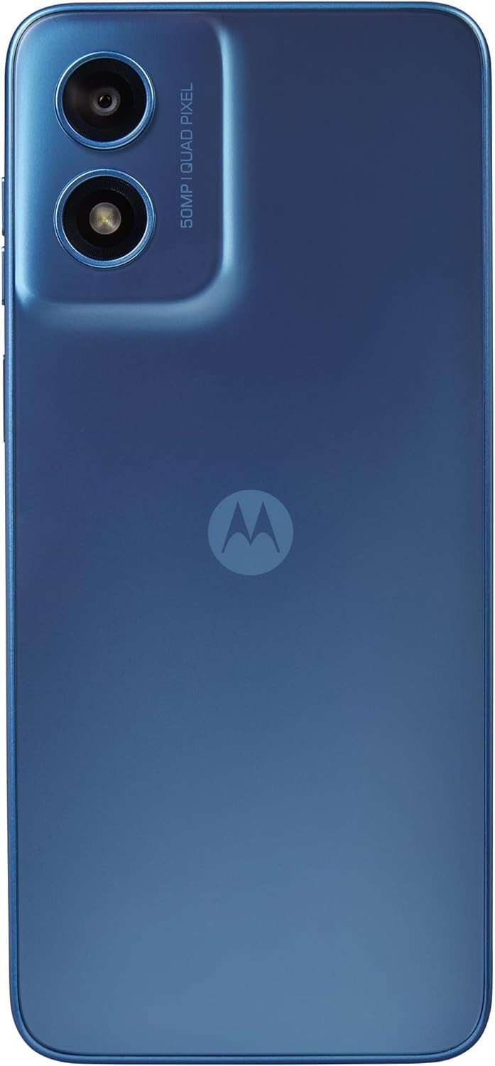 Motorola Tfmtxt2413vcpwp Moto G 64GB Sapphire Blue LTE Tracfone Locked Prepaid