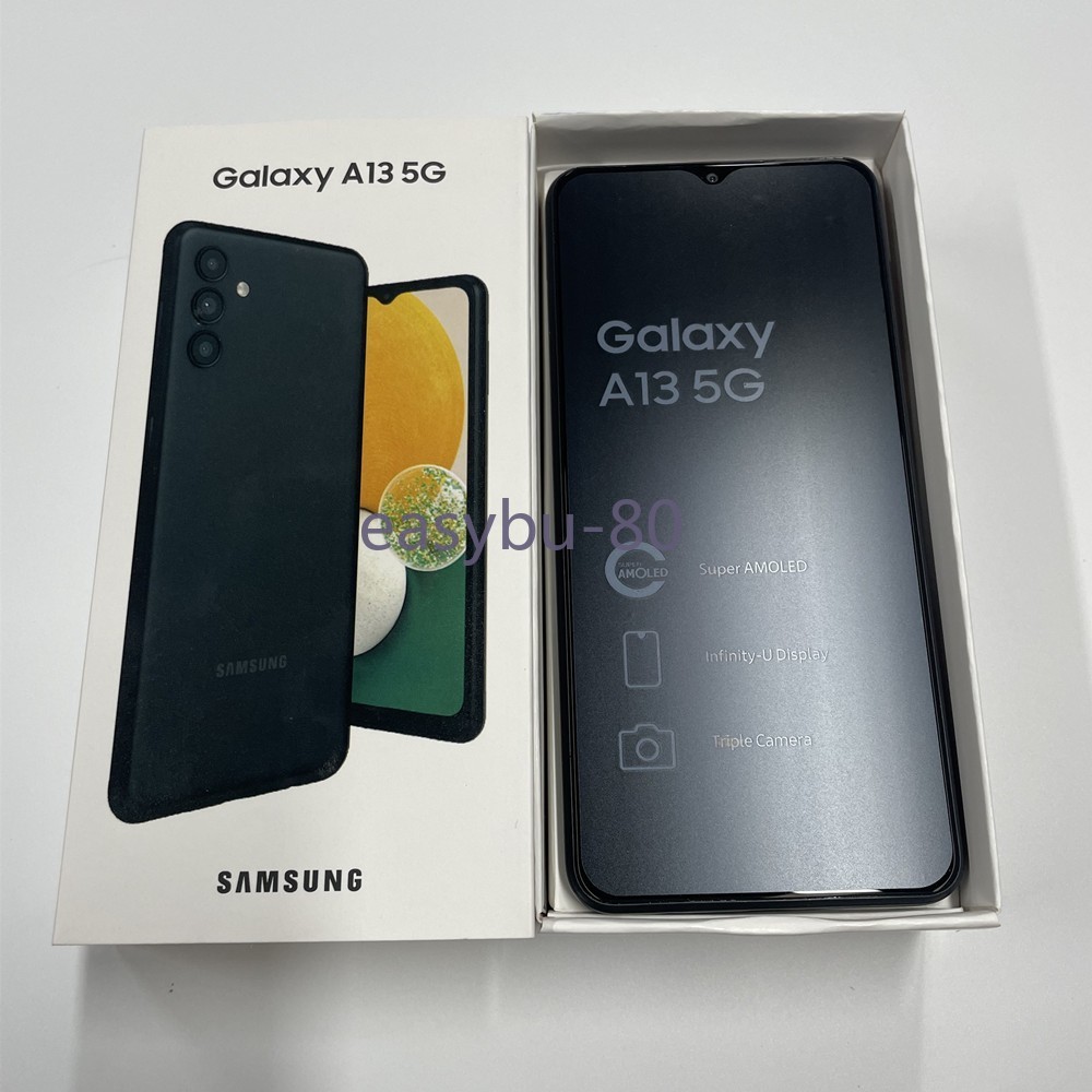 Unlocked Samsung Galaxy A13 5G SM-A136U 64GB+4GB 64MP Smartphone- New Sealed
