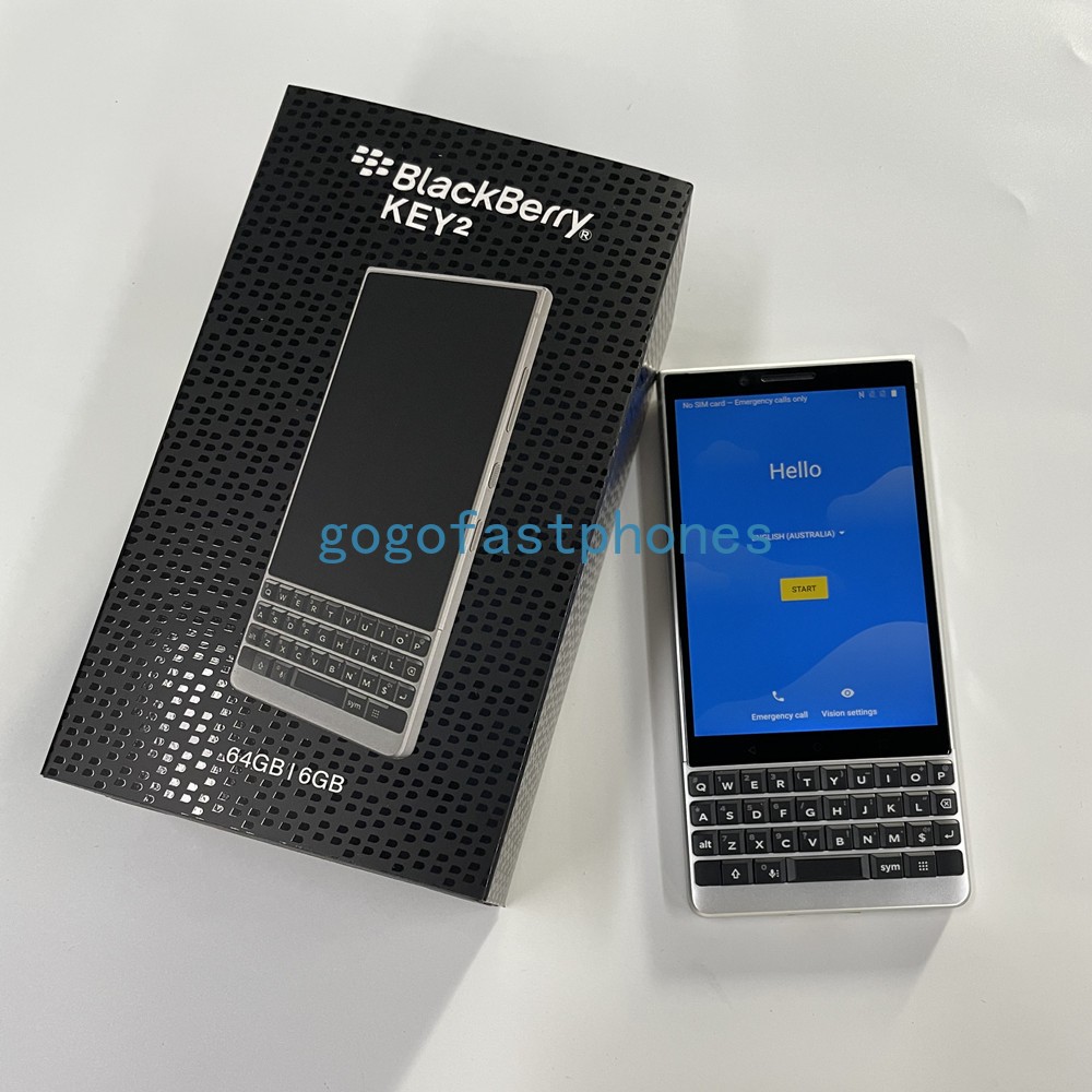 BlackBerry KEY2 Single or Dual SIM 64GB Unlocked 3500mAh New Sealed Smartphone