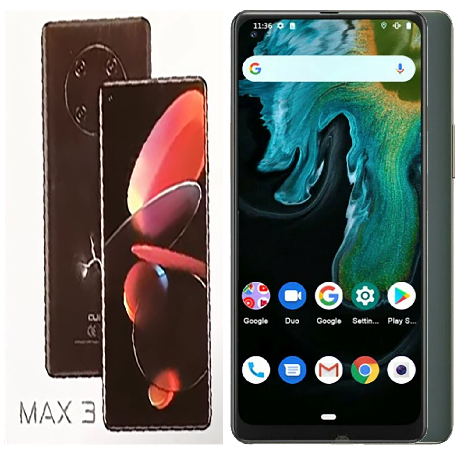 BNIB Cubot Max 3 Dual-SIM 64GB ROM + 4GB RAM Green Factory Unlocked 4G/LTE GSM