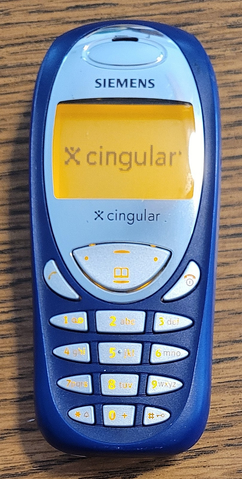 Siemens A Series A56 – Blue and Silver ( Cingular ) Very Rare Cellular GSM Phone