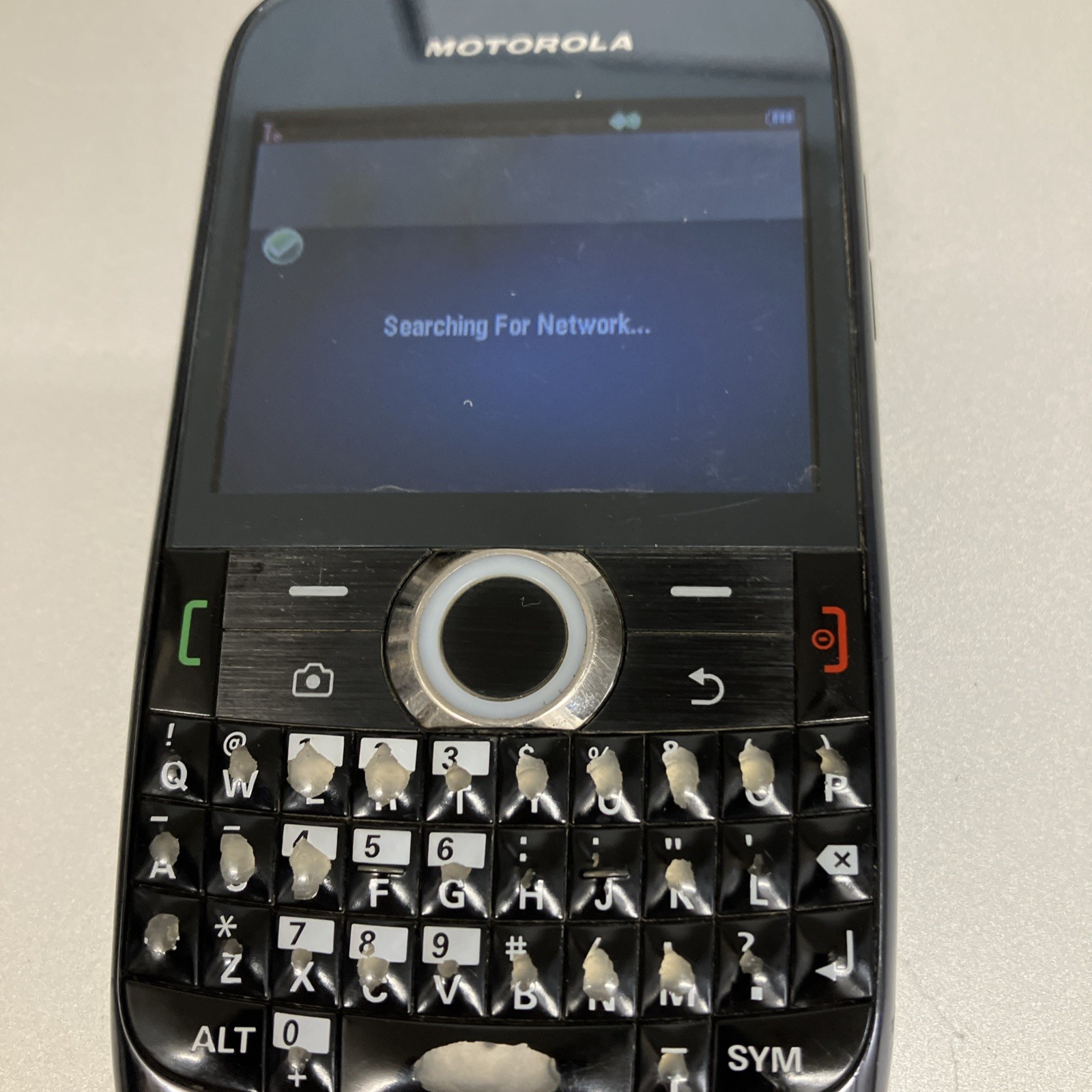 Motorola Theory WX430 – Black ( Boost Mobile ) Rare Smartphone
