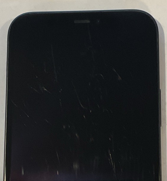 USED BLACK GSM UNLOCKED iPhone 12, 64GB A2172 MGF43LL/A WITH 86% BATTERY HEALTH