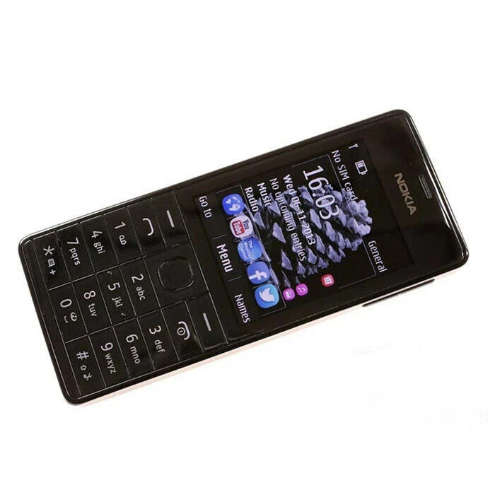 Nokia 515 2G 3G GSM 2.4″ Bluetooth Dual SIM Unlocked Cellphone 1 year warranty