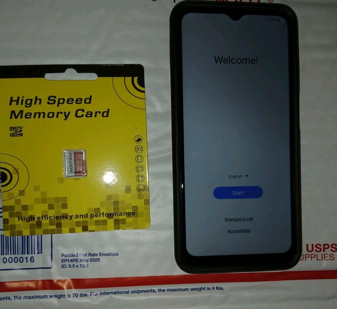 Samsung Galaxy A13 5G A136U 64GB Black Straight Talk Plus Gifts