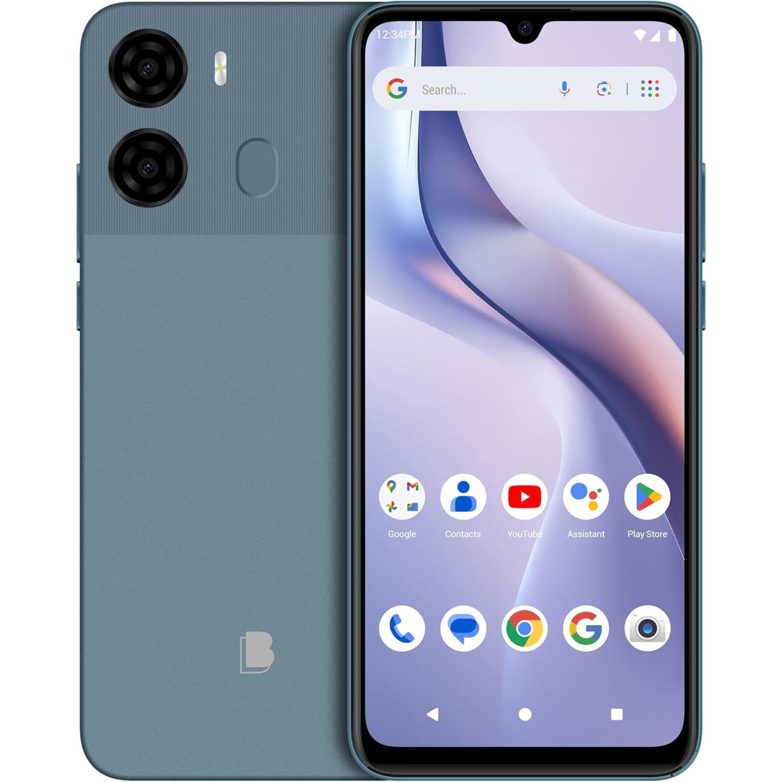 BLU K2 K0210WW 64GB GSM Unlocked Android Smartphone – Blue
