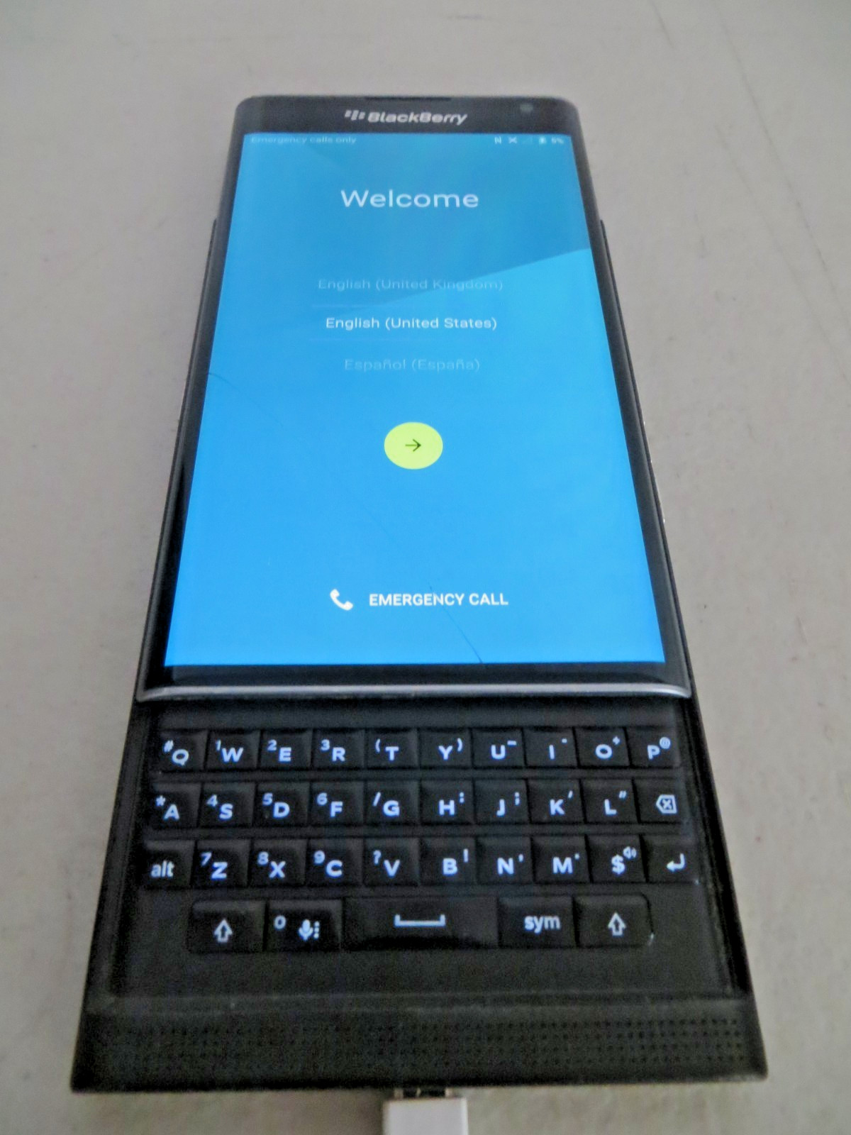 BlackBerry Priv STV100-1 32GB Black Unlocked QWERTY *READ*