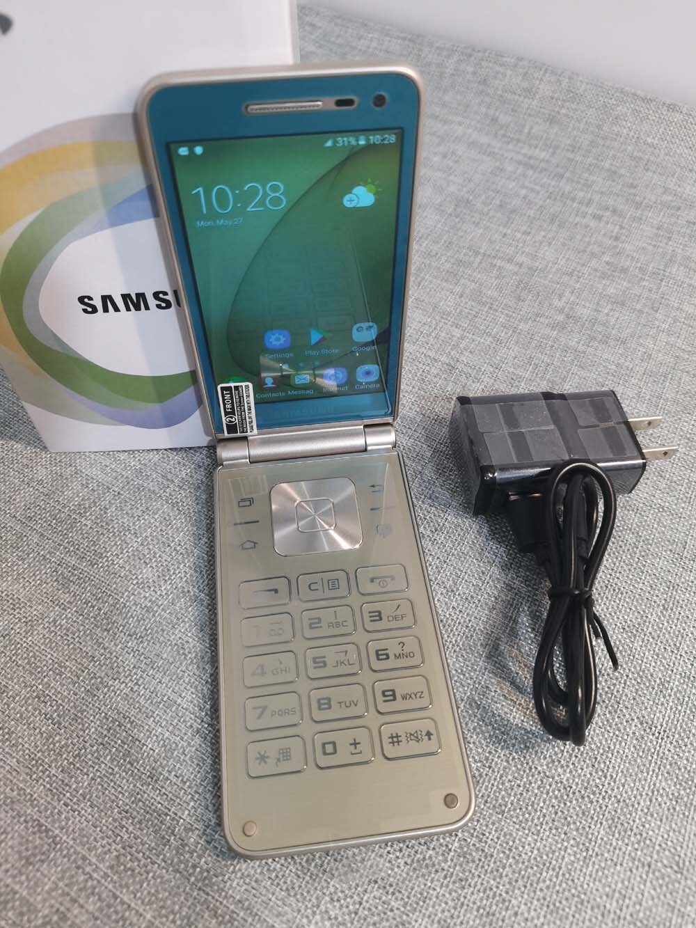 Samsung Galaxy Folder G1600 Dual SIM Unlocked 4G 16GB Android Flip SmartPhone