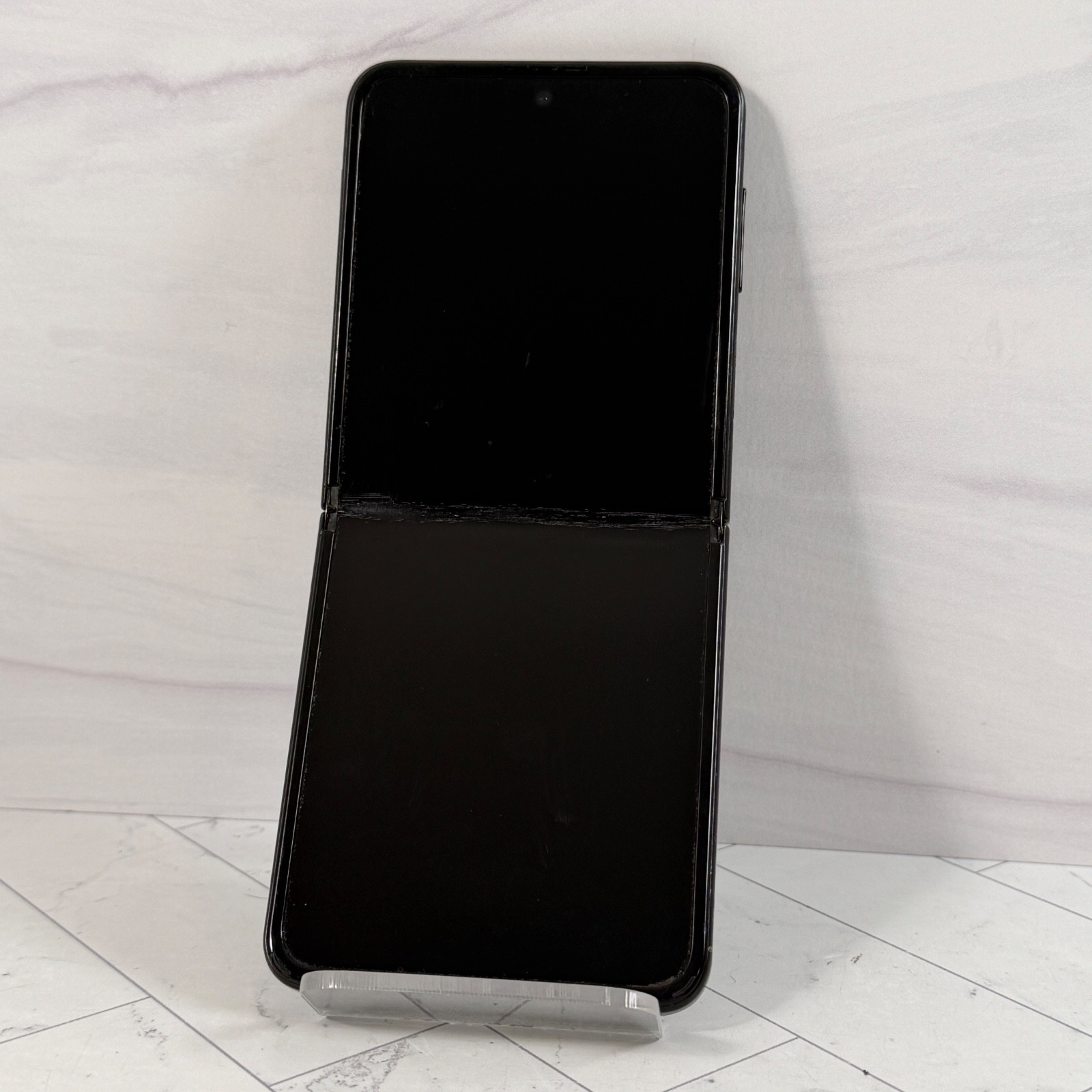 Samsung Galaxy Z Flip 3 SM-F711U 128GB Bad Batt + Damaged Hinge #A21