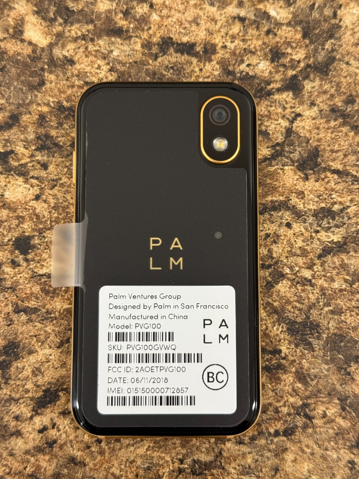 Palm Phone PVG100 GSM Unlocked 32GB Small Phone Open Box- Gold