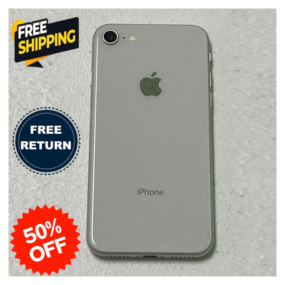 Apple iPhone 8 – Mint Condition – 64GB/128GB – Unlocked – Free Shipping