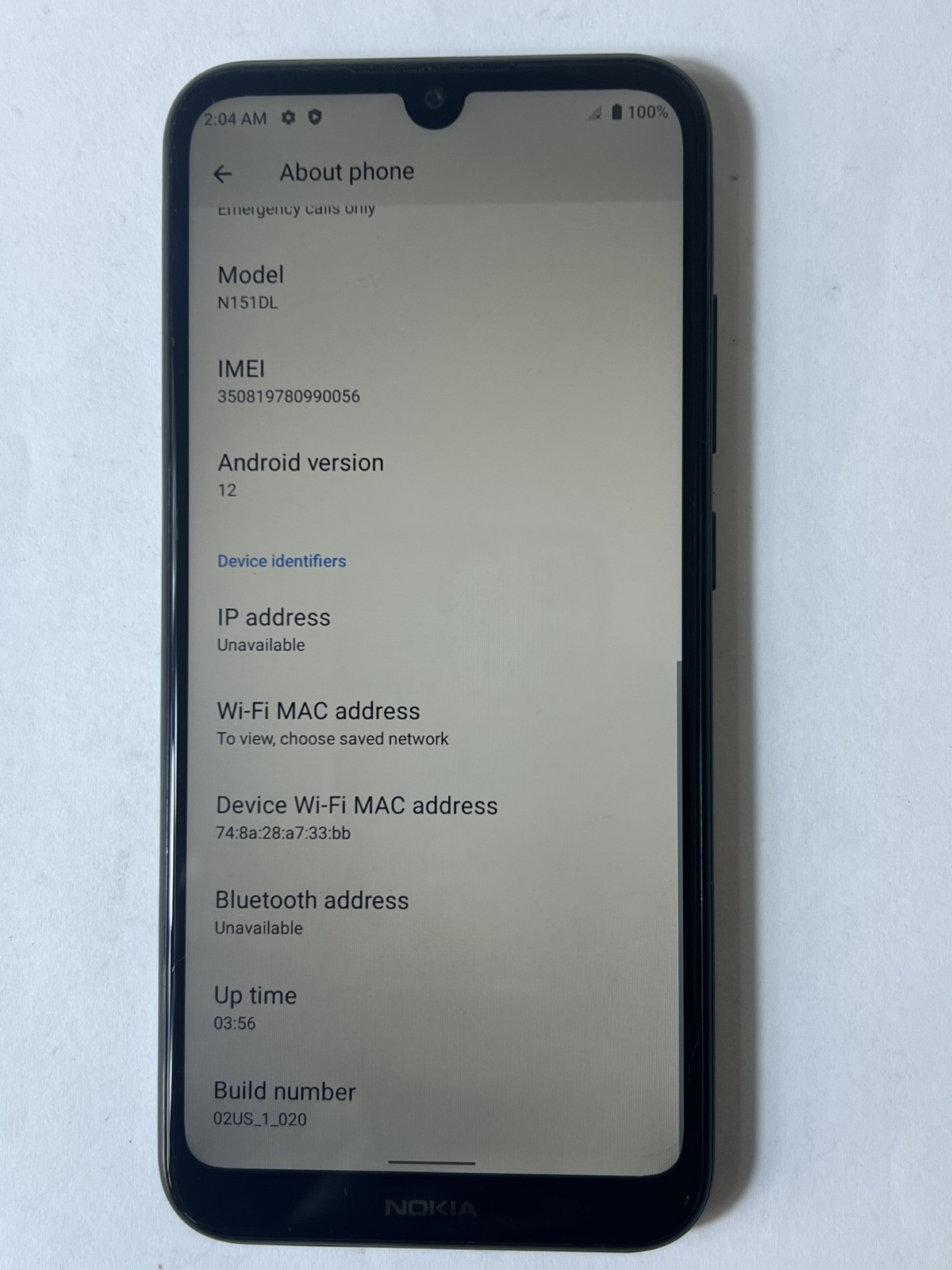 TracFone Wireless TFW hmd. NOKIA C200 N151DL 32GB 6.08″ (Gray) Android 12 – ST