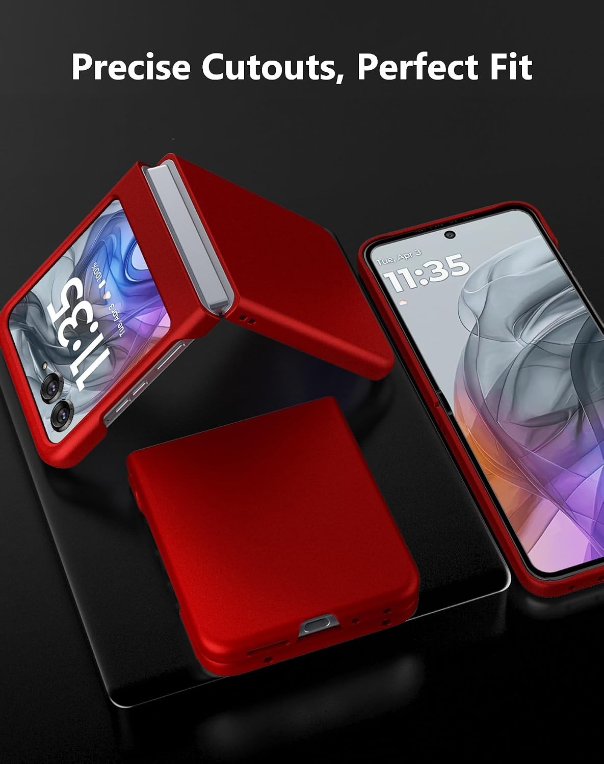 Case for Motorola Razr 2024 / Razr 2025 – Thin Hard Matte Polycarbonate Cover