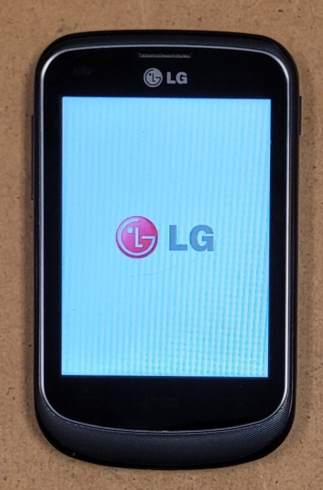 LG 305C / LG305C – Black and Gray ( TracFone ) Very Rare CDMA Cellular Phone