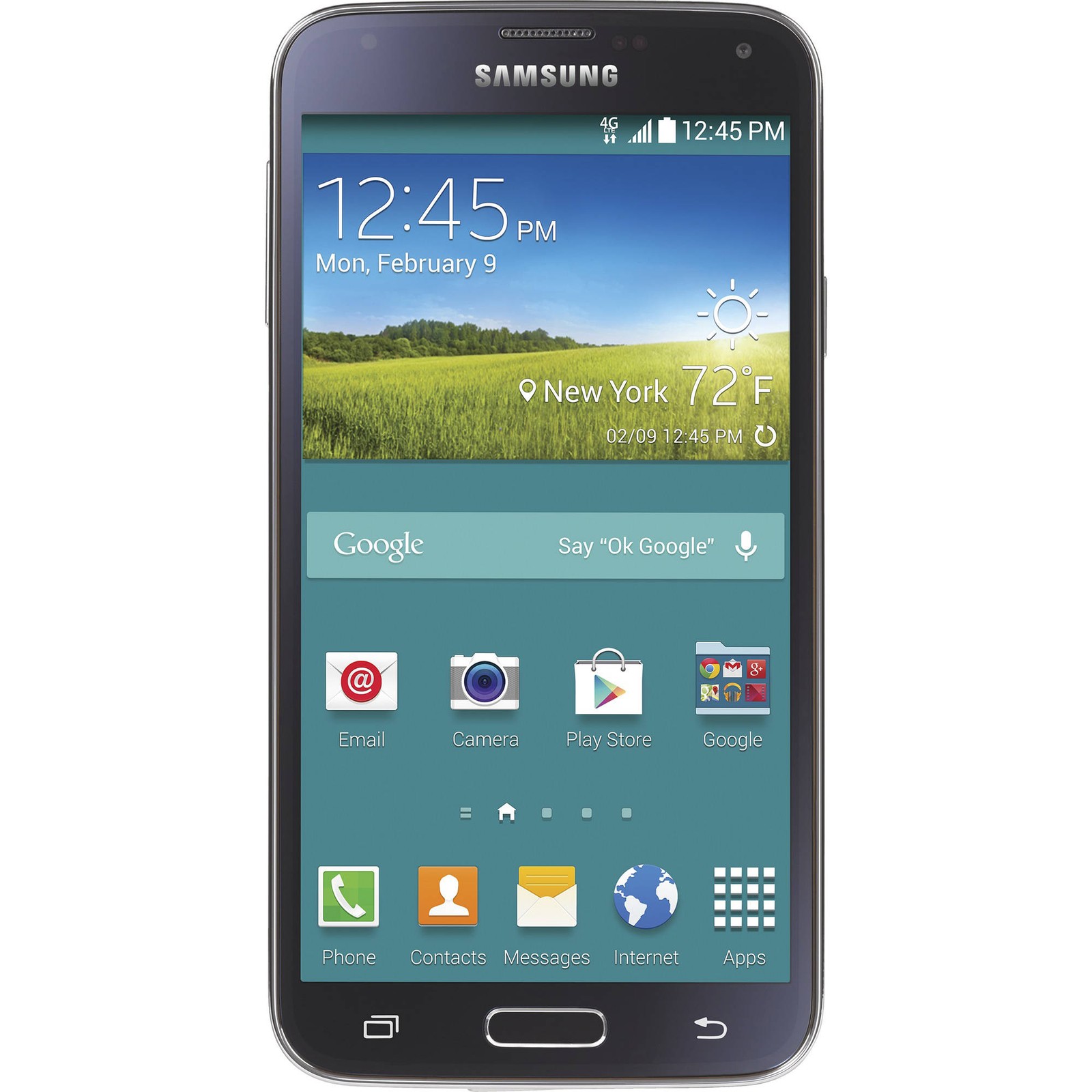 Samsung Galaxy TWSAS903VCPWP S5 4G LTE Straight Talk/TracFone Prepaid Smartphone