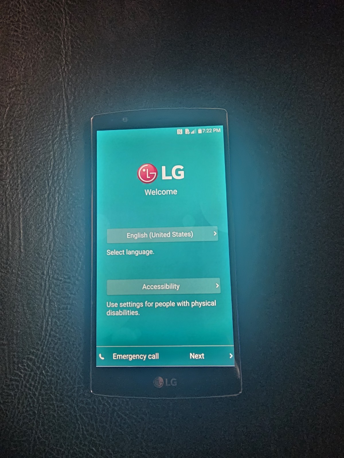 LG G4 Android Smartphone AT&T Grey Wi-Fi Bluetooth Touch Screen Bar Style